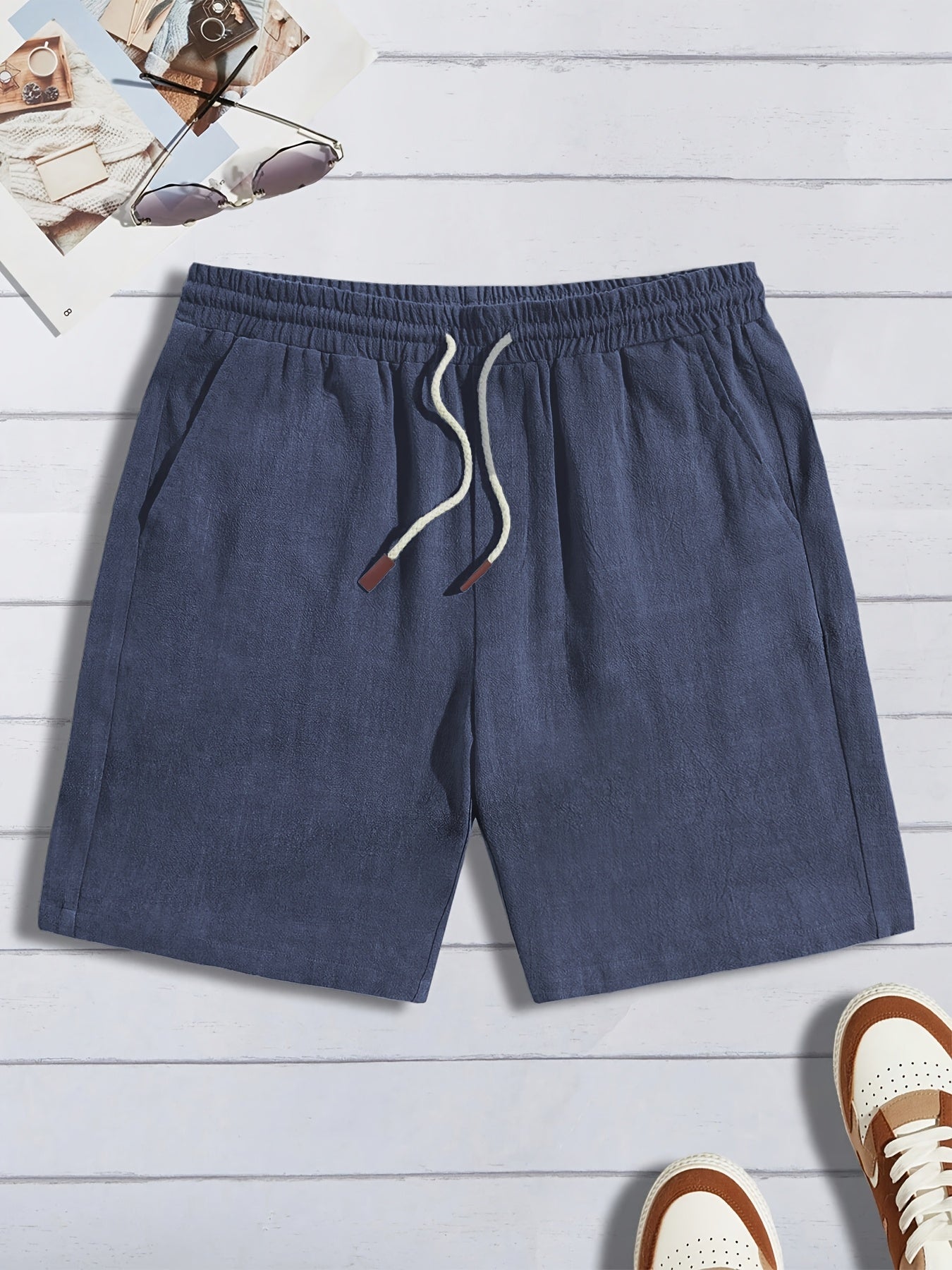 CALDEN™ Casual Linen Shorts