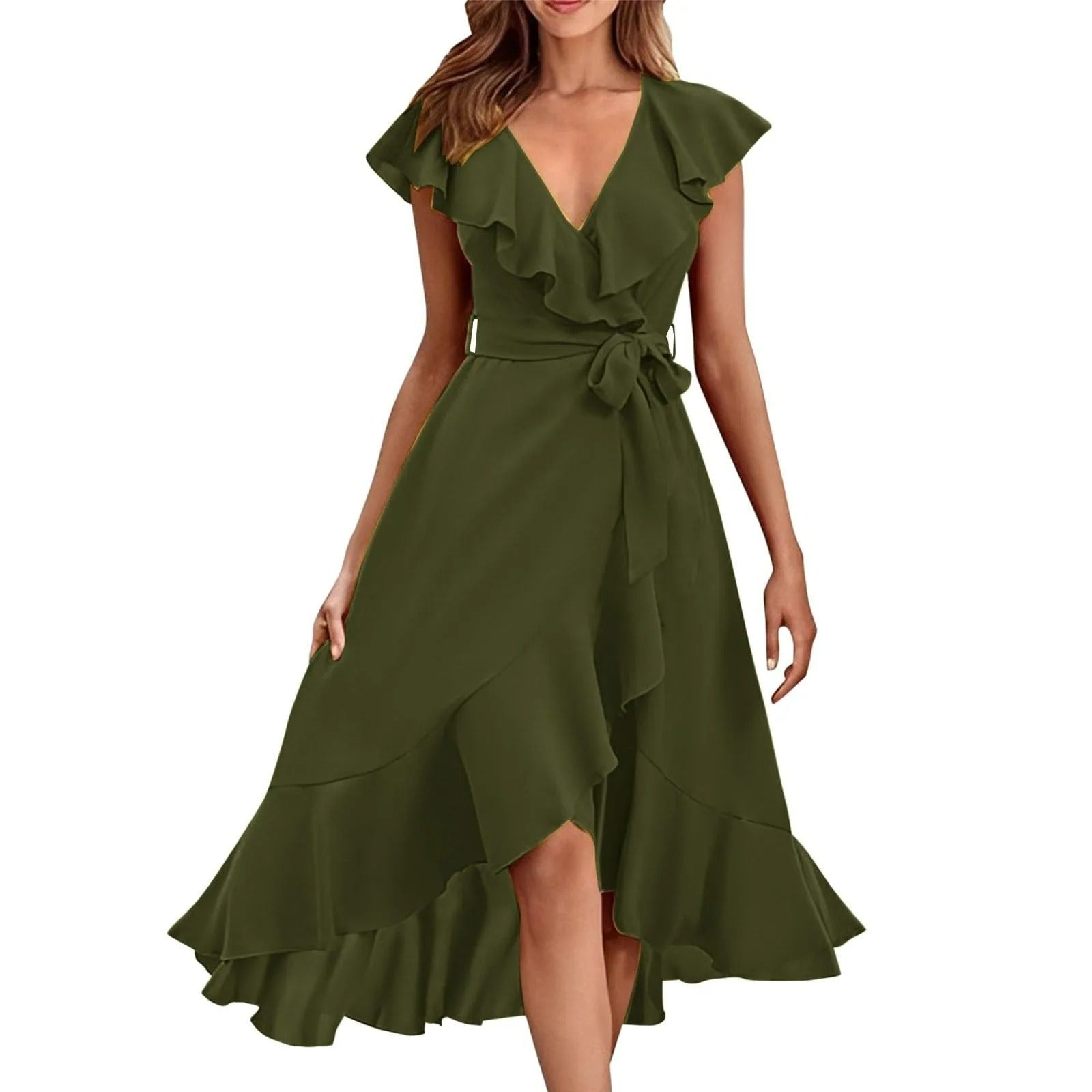 LINVARIS™ Ruffle Dress