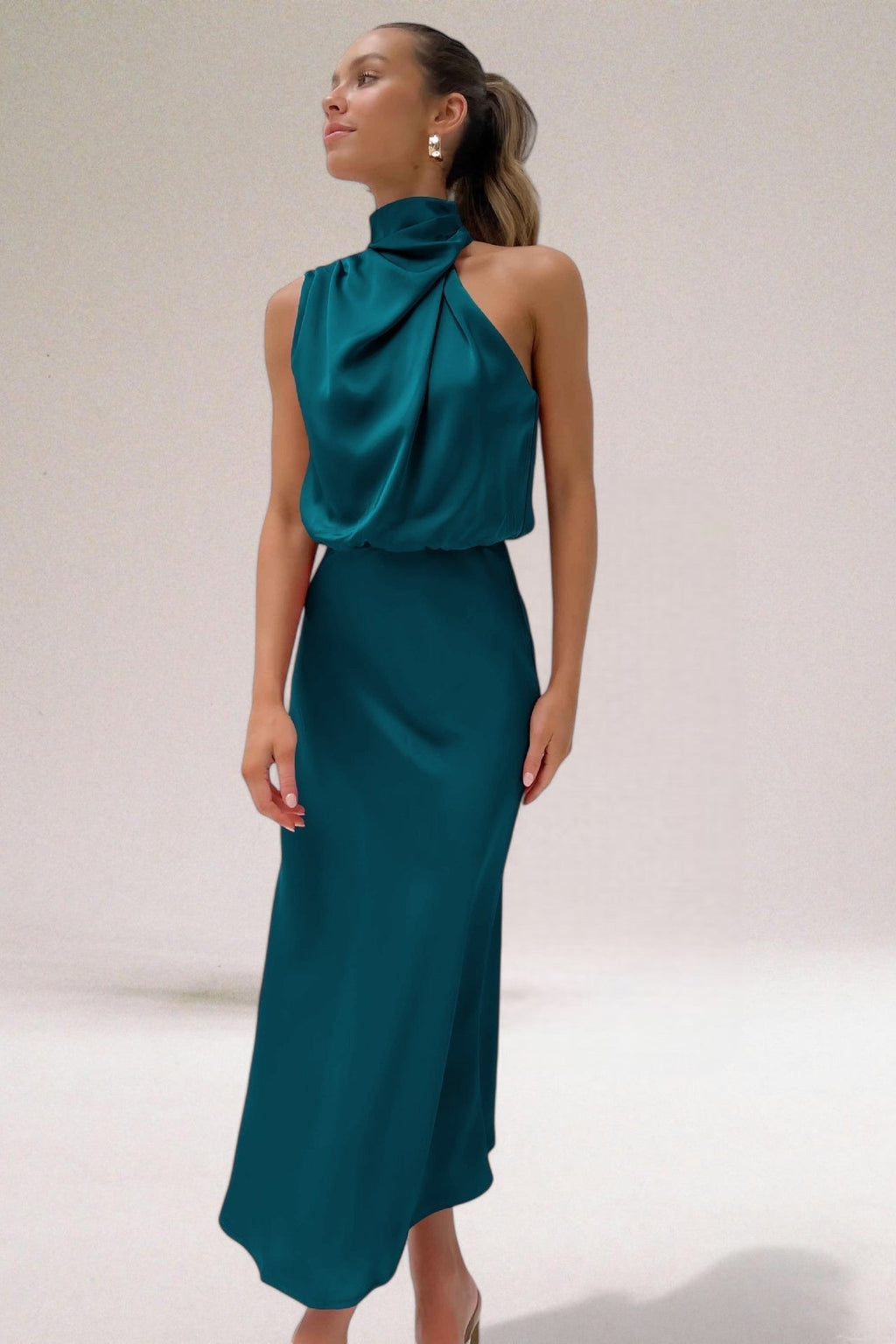 SORVELIN™ Satin Glamour Dress