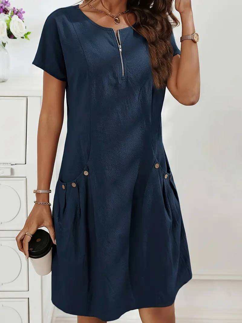 LORYVAN™ Elegant Pocket Dress