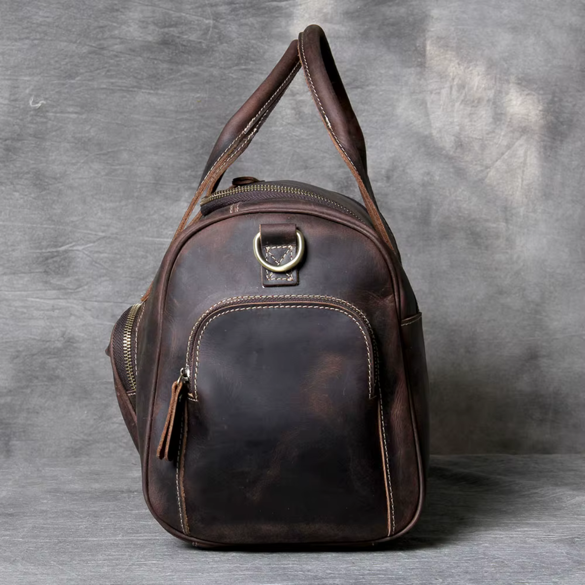 LORVENIC™ Genuine Leather Travel Bag