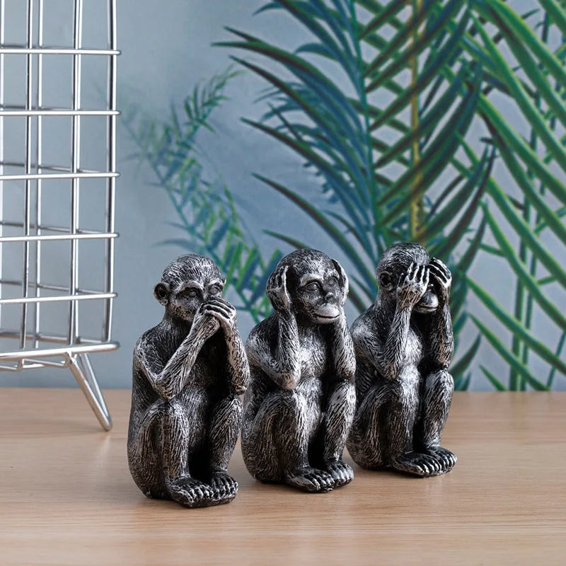 Wise Monkeys - Decorative Kit