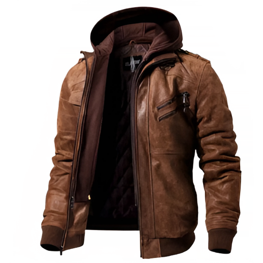 KORVYN™ Leather Jacket