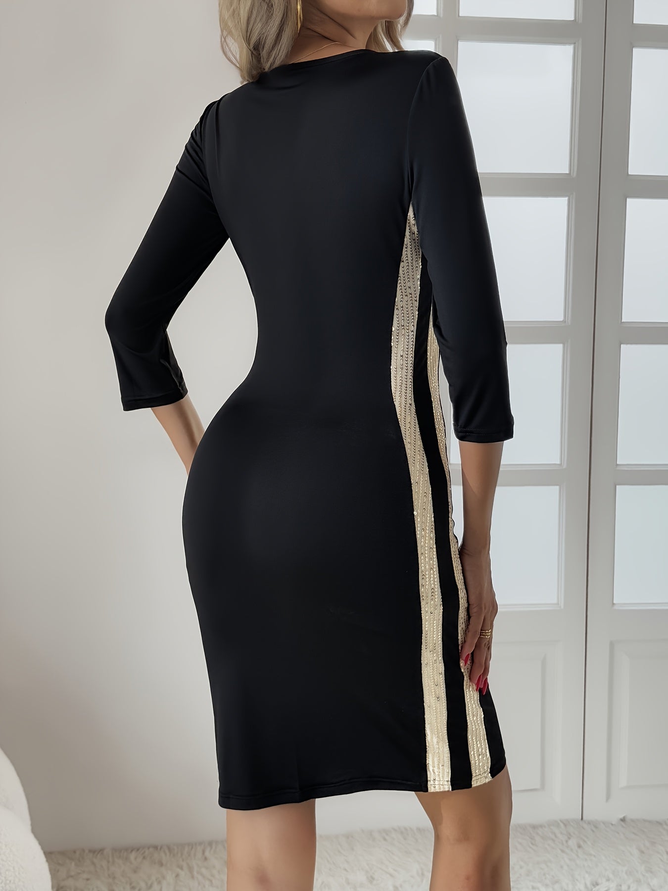 ISAVELL™ Sexy Sequin Mini Dress