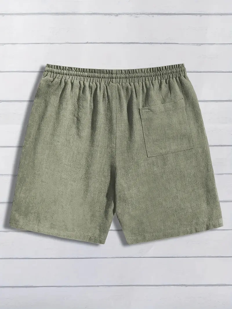 CALDEN™ Casual Linen Shorts