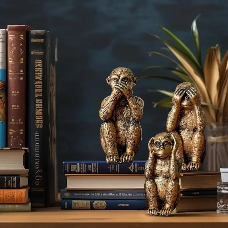 Wise Monkeys - Decorative Kit