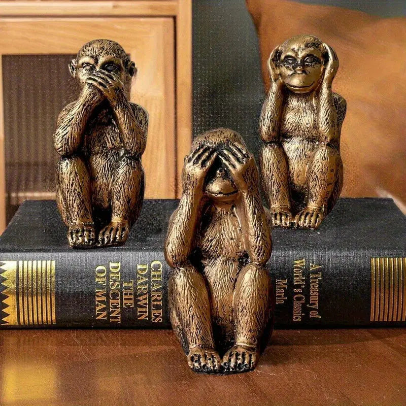 Wise Monkeys - Decorative Kit