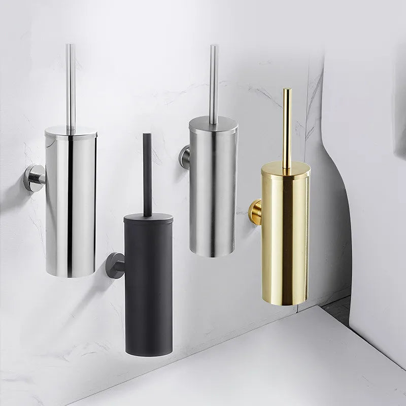 Luxury wall-mounted toilet brush