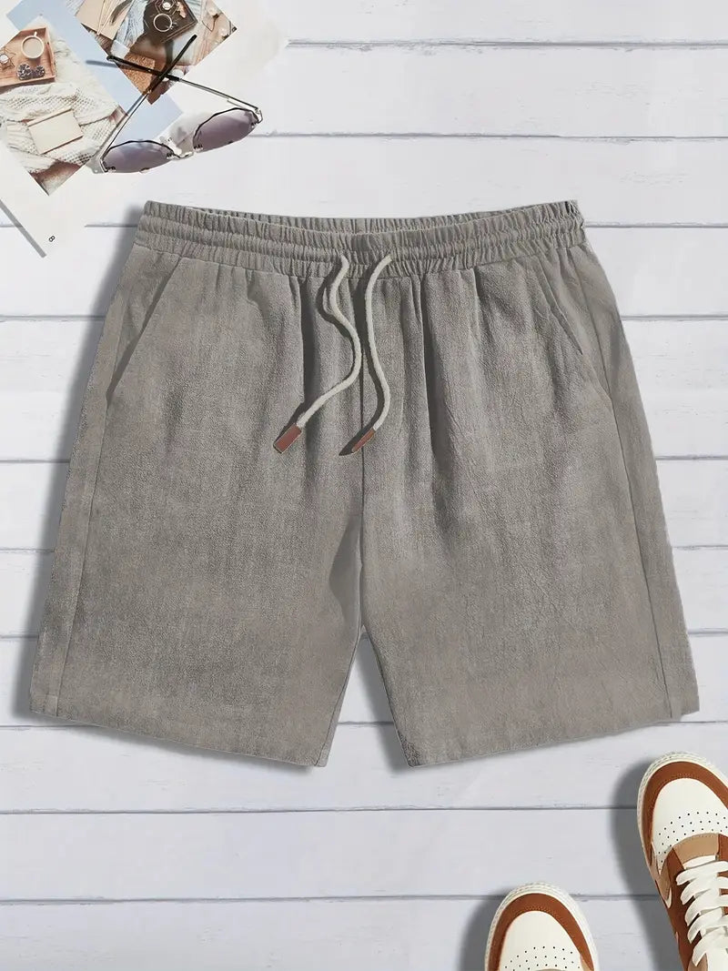 CALDEN™ Casual Linen Shorts