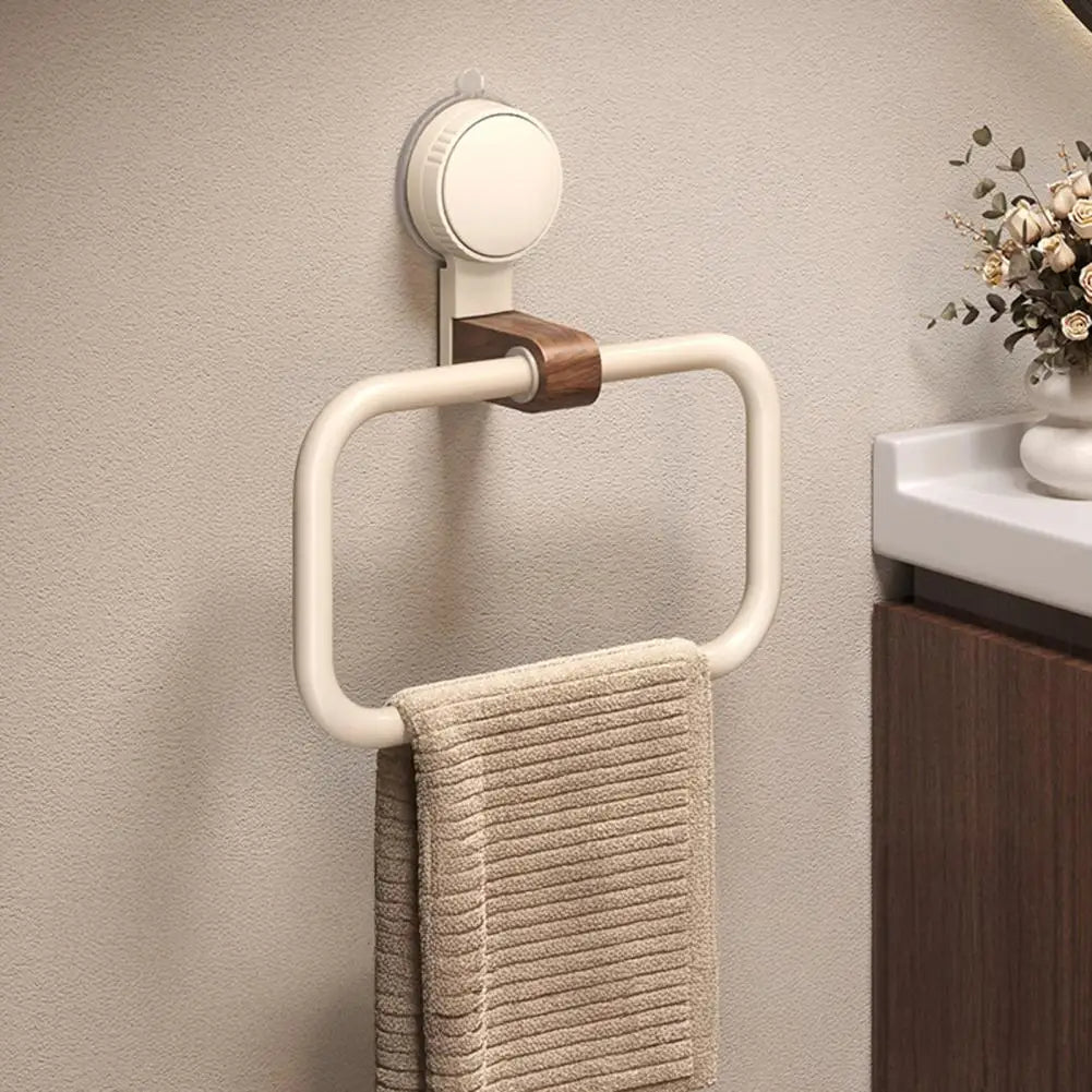Rust-Resistant Suction Cup Towel Holder