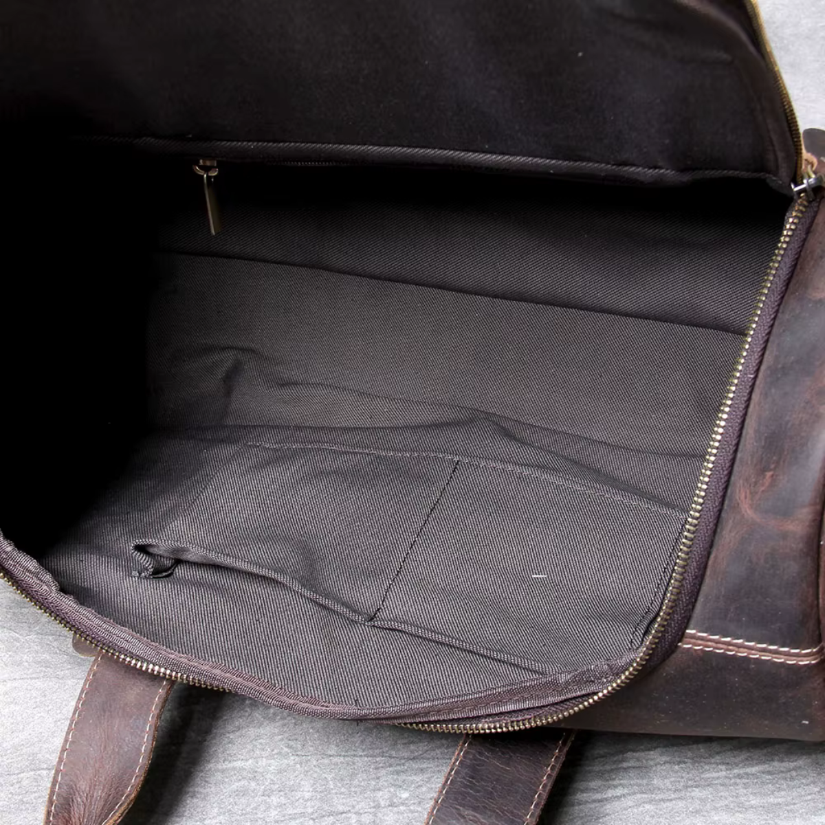 LORVENIC™ Genuine Leather Travel Bag