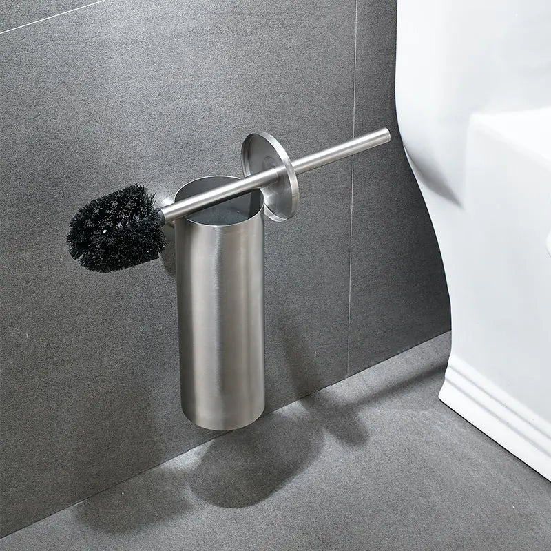 Luxury wall-mounted toilet brush