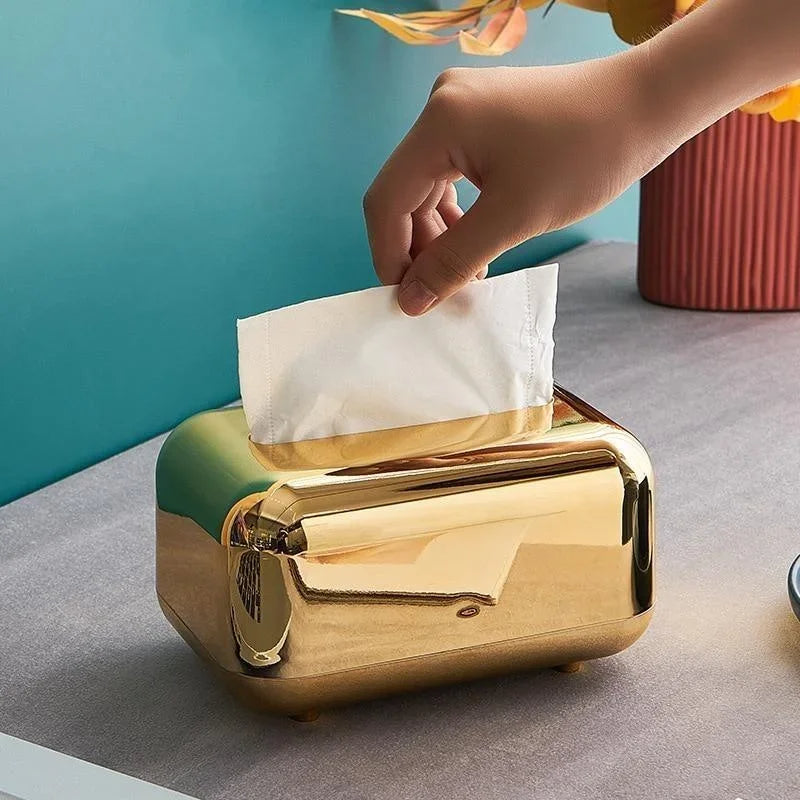 Gold Tissue Dispenser