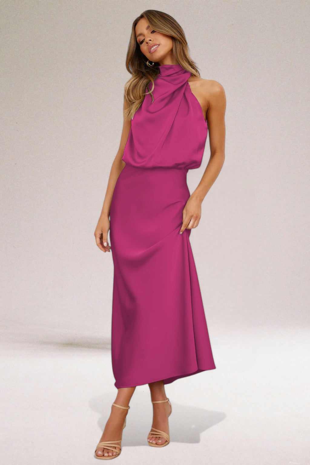 SORVELIN™ Satin Glamour Dress