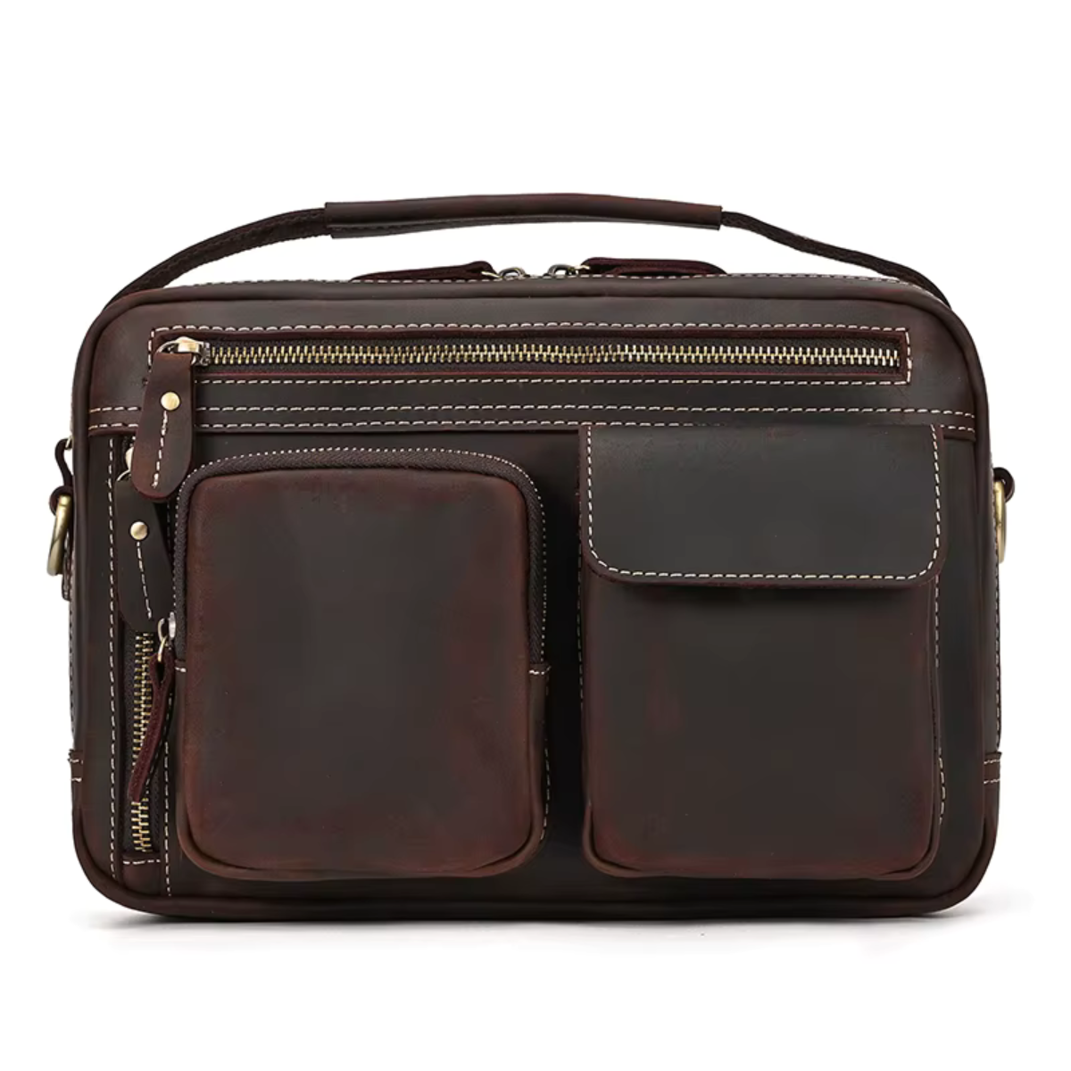 BRELVANN™ Genuine Leather Crossbody Bag