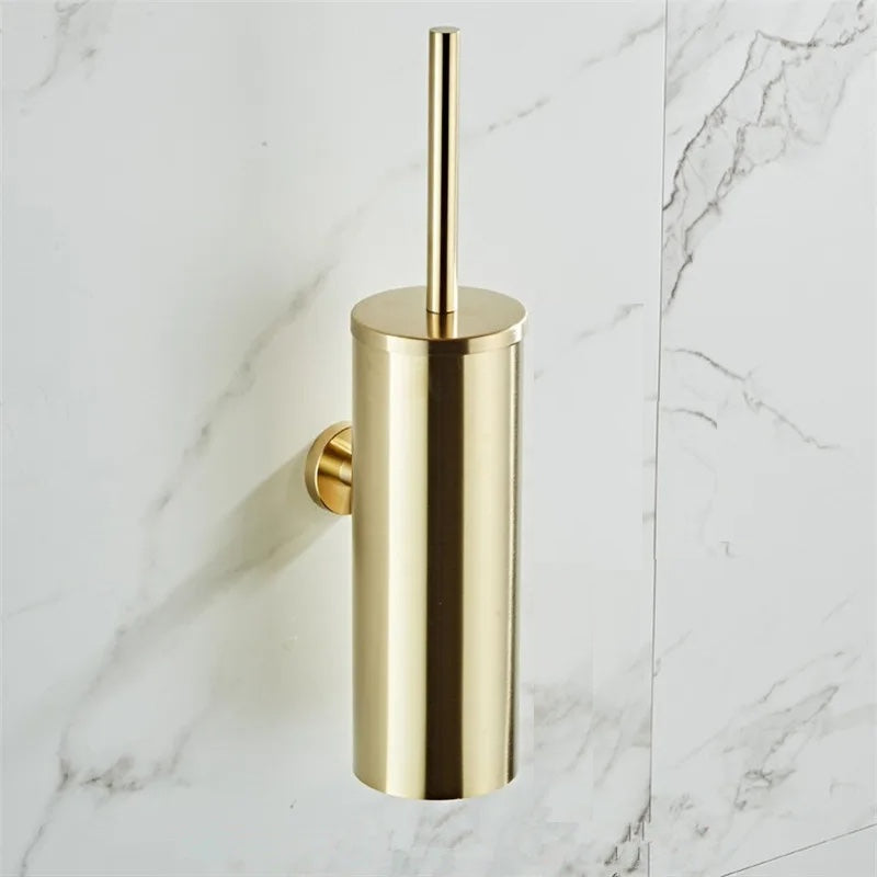 Luxury wall-mounted toilet brush