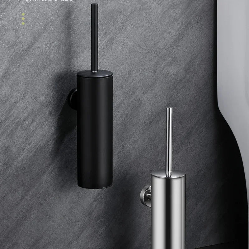 Luxury wall-mounted toilet brush