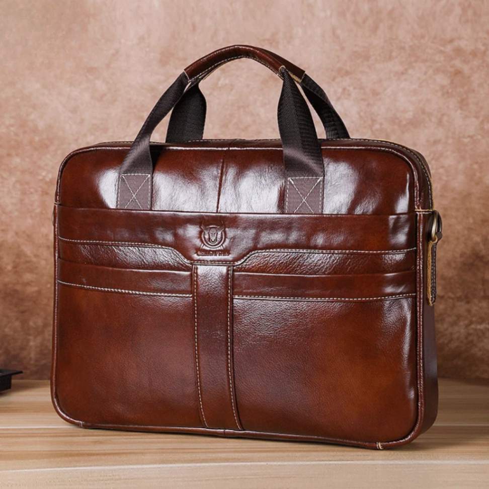 Bull STROVAN™ 15” Leather Executive Briefcase