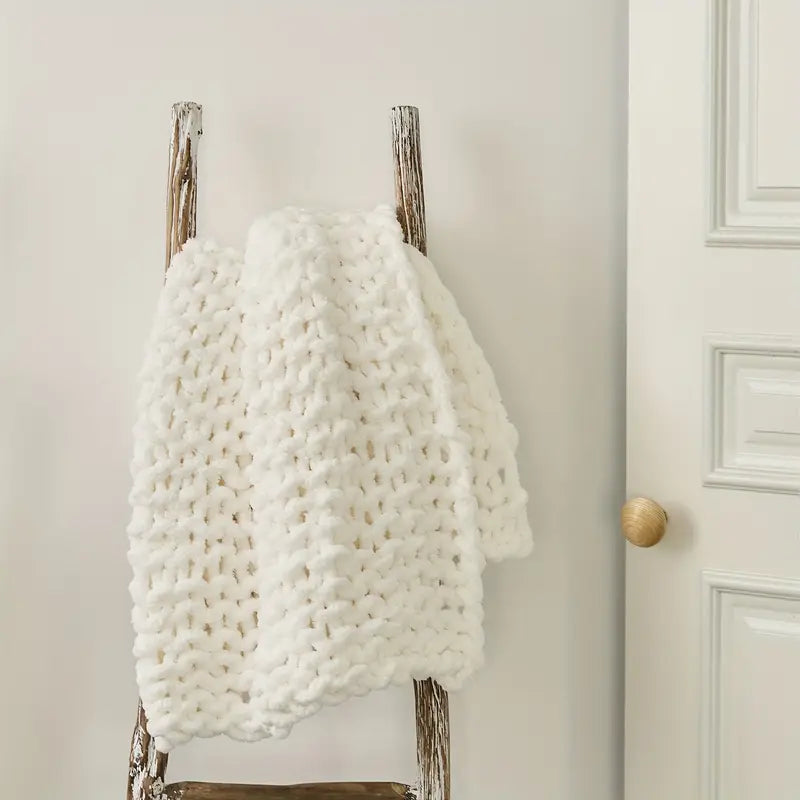 Handmade Chunky Knit Blanket