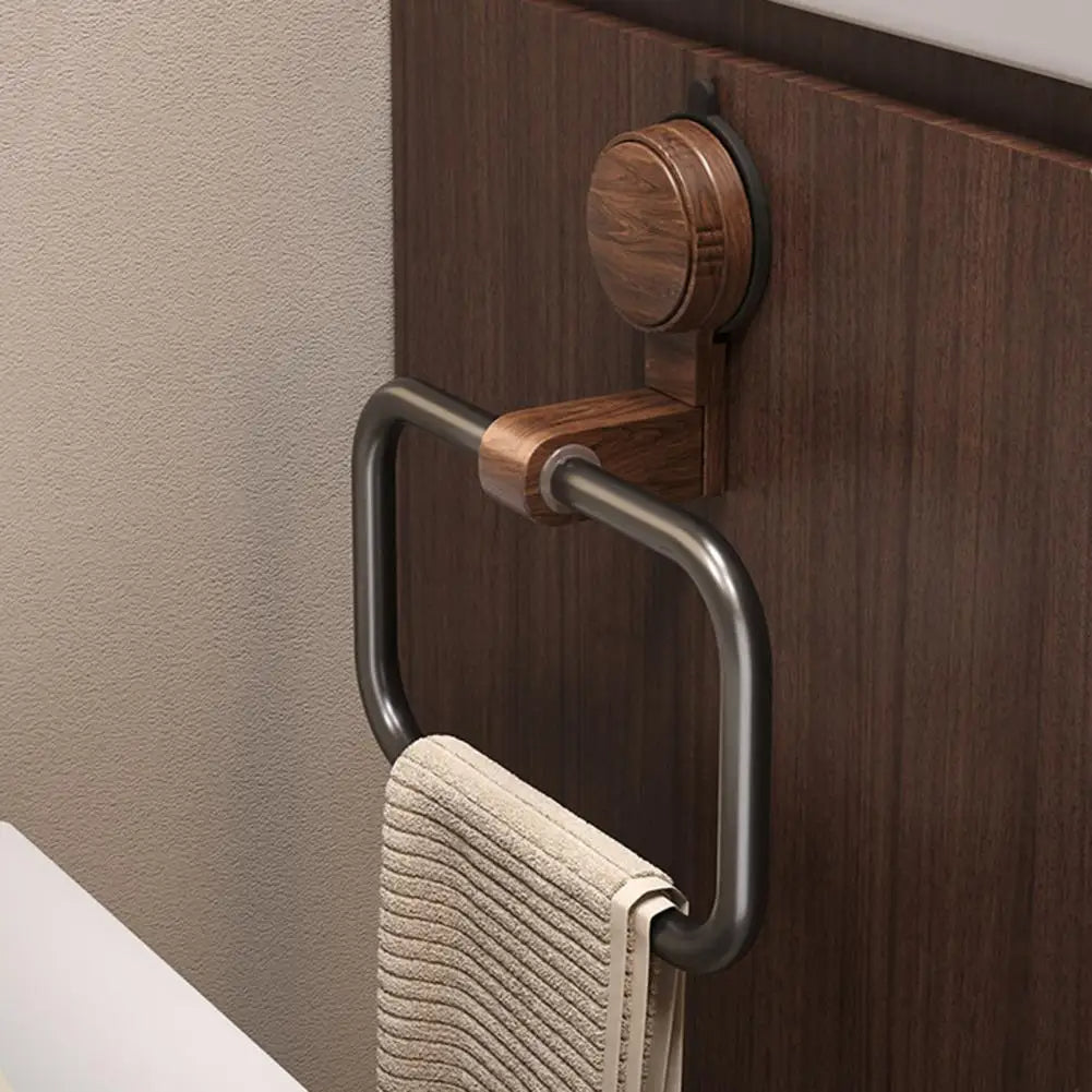 Rust-Resistant Suction Cup Towel Holder