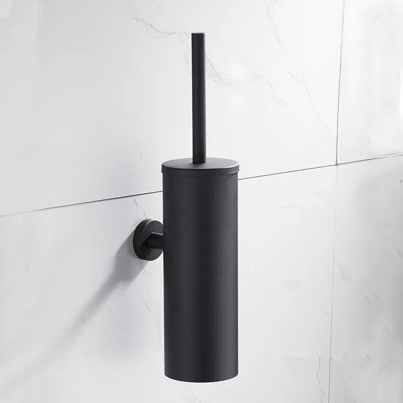 Luxury wall-mounted toilet brush
