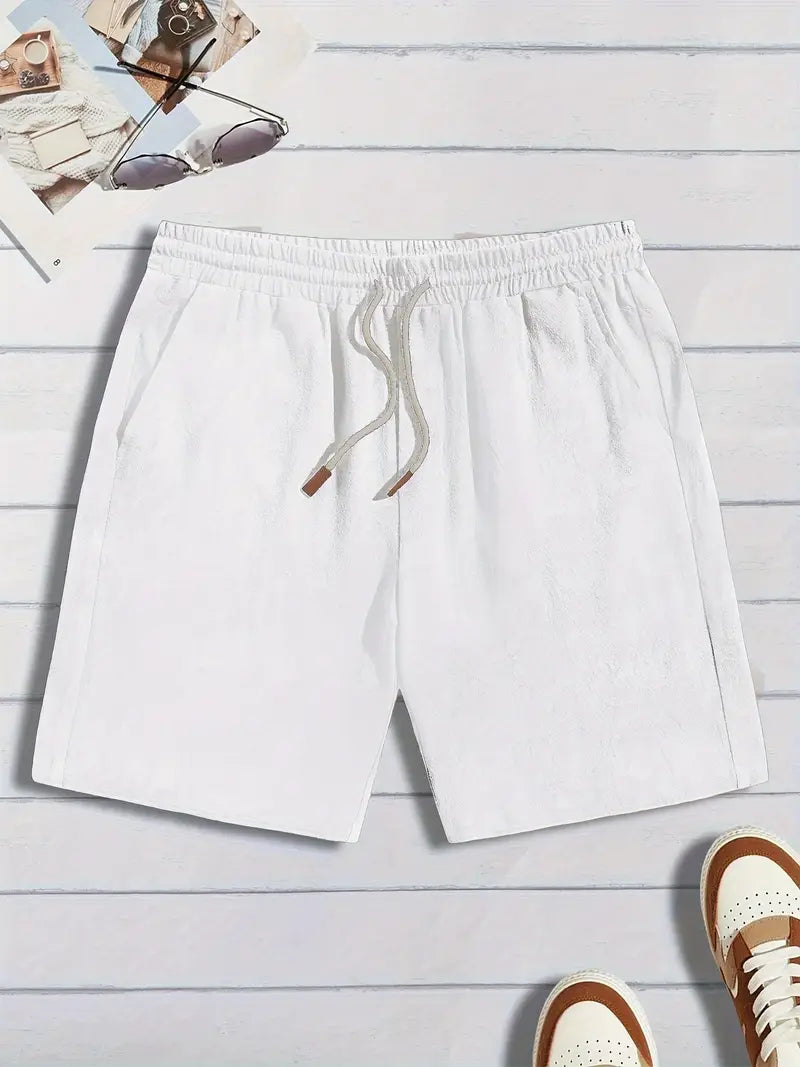 CALDEN™ Casual Linen Shorts