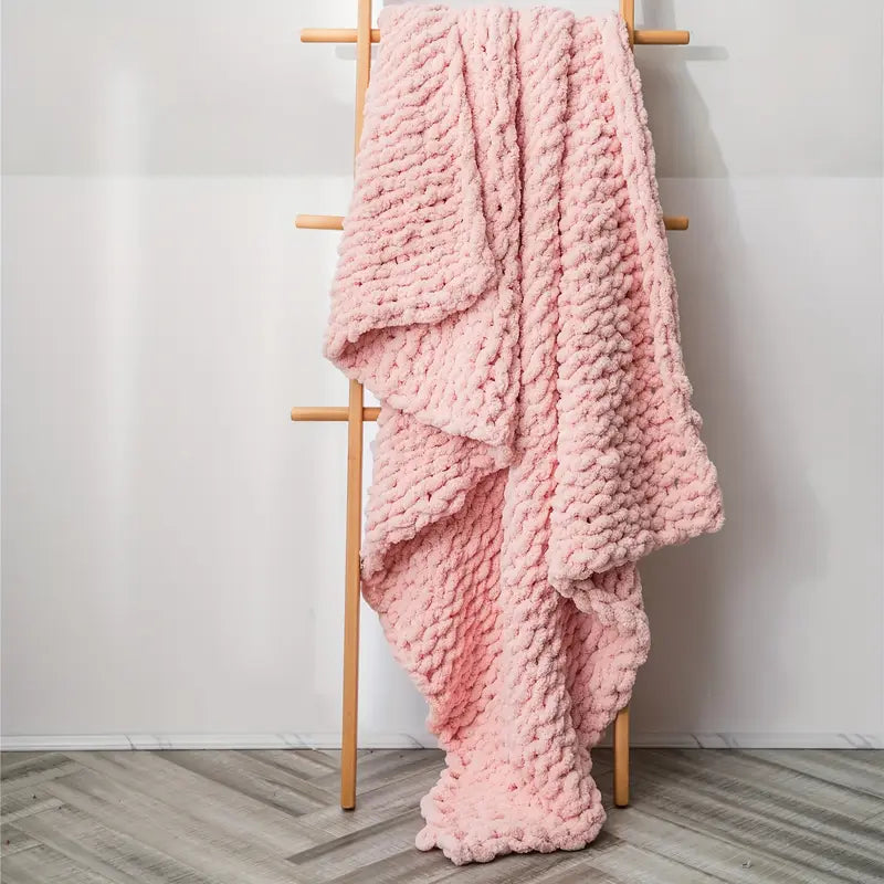 Handmade Chunky Knit Blanket