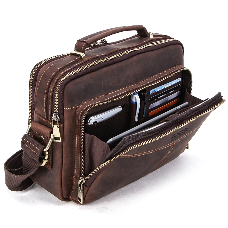 ZORVELLON™ Genuine Leather Crossbody Bag