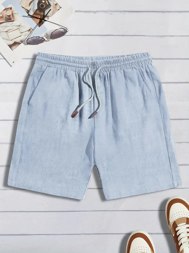 CALDEN™ Casual Linen Shorts