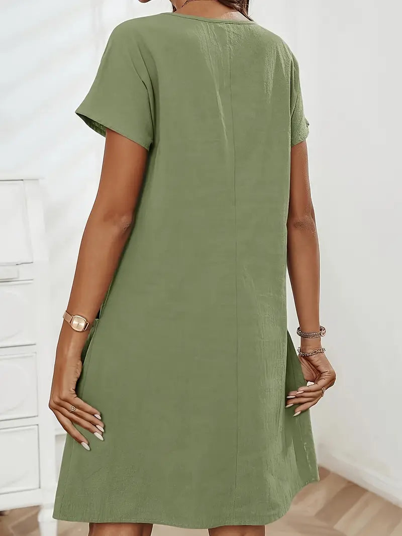 LORYVAN™ Elegant Pocket Dress