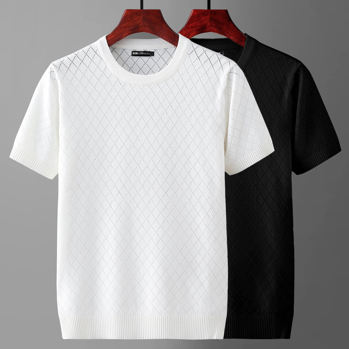 ZAREK™ White Cashmere T-Shirt