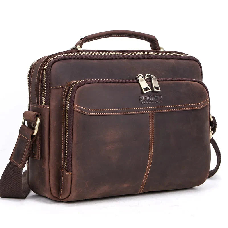 ZORVELLON™ Genuine Leather Crossbody Bag