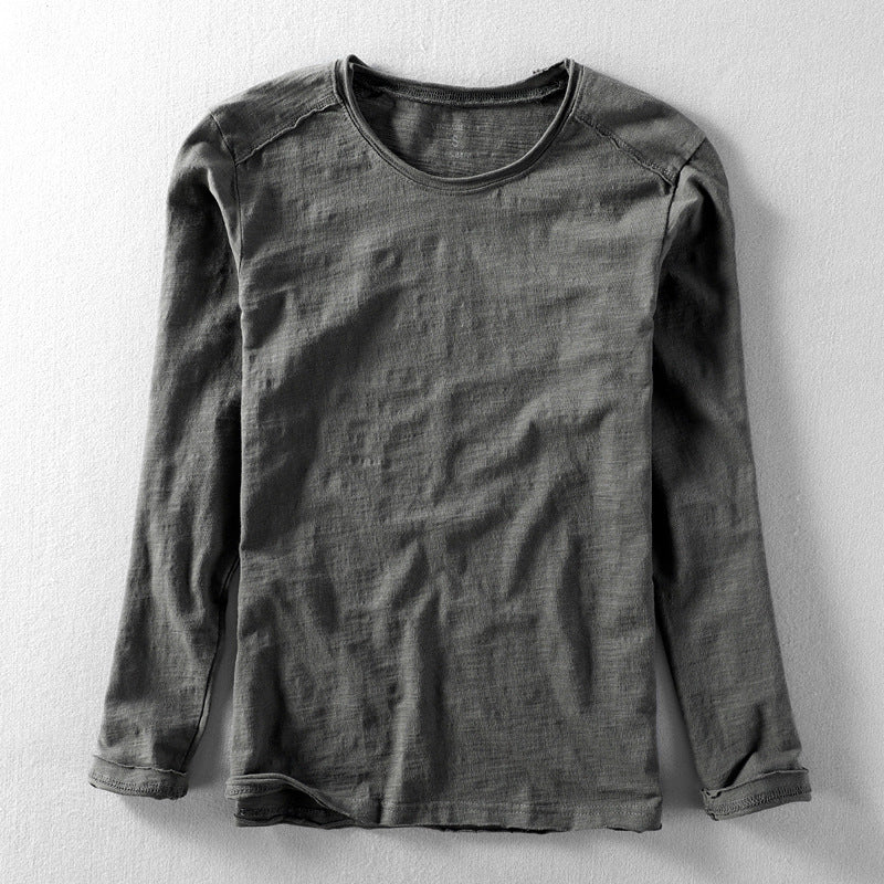 SANTELVY™ long sleeve cotton t-shirt