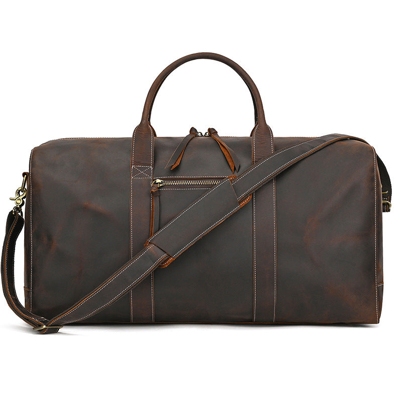 MARNOVAN™ Genuine Leather Executive Travel Bag