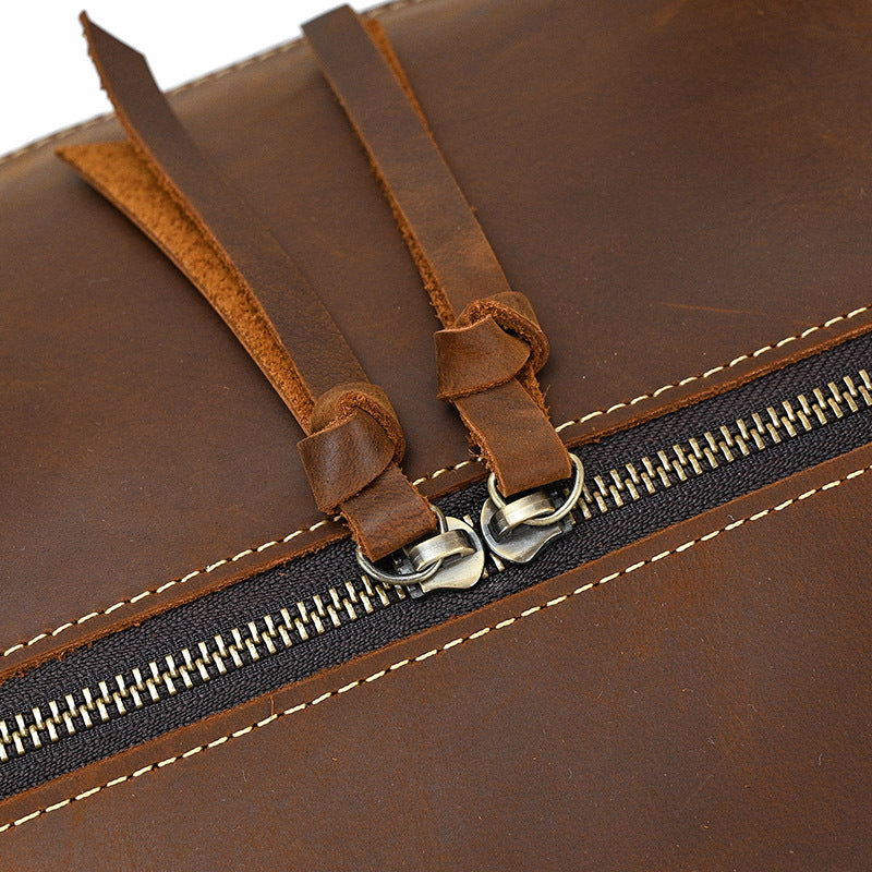 MARNOVAN™ Genuine Leather Executive Travel Bag