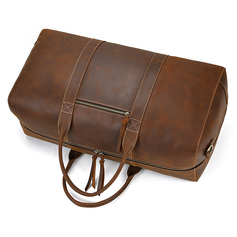 MARNOVAN™ Genuine Leather Executive Travel Bag