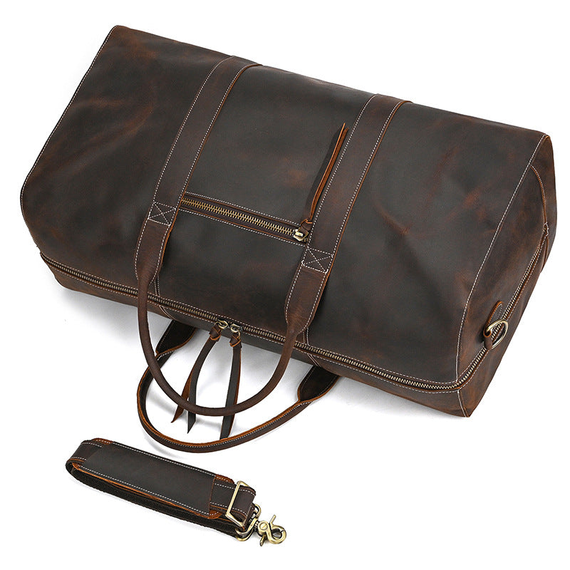 MARNOVAN™ Genuine Leather Executive Travel Bag