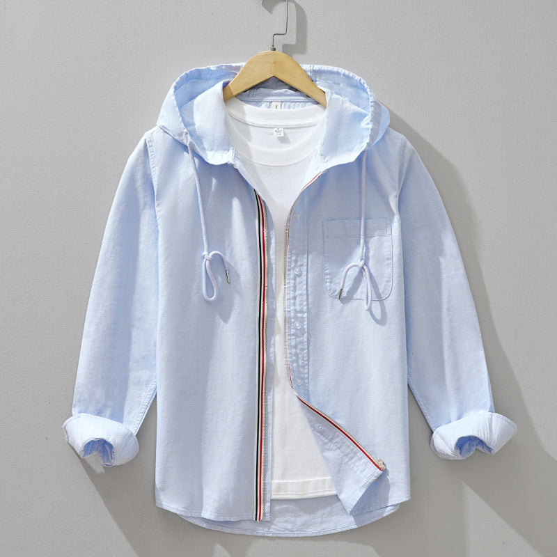 KORVYN™ Linen and Cotton Sweatshirt