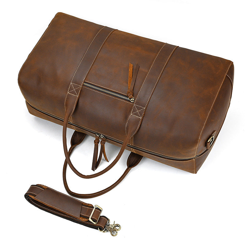 MARNOVAN™ Genuine Leather Executive Travel Bag