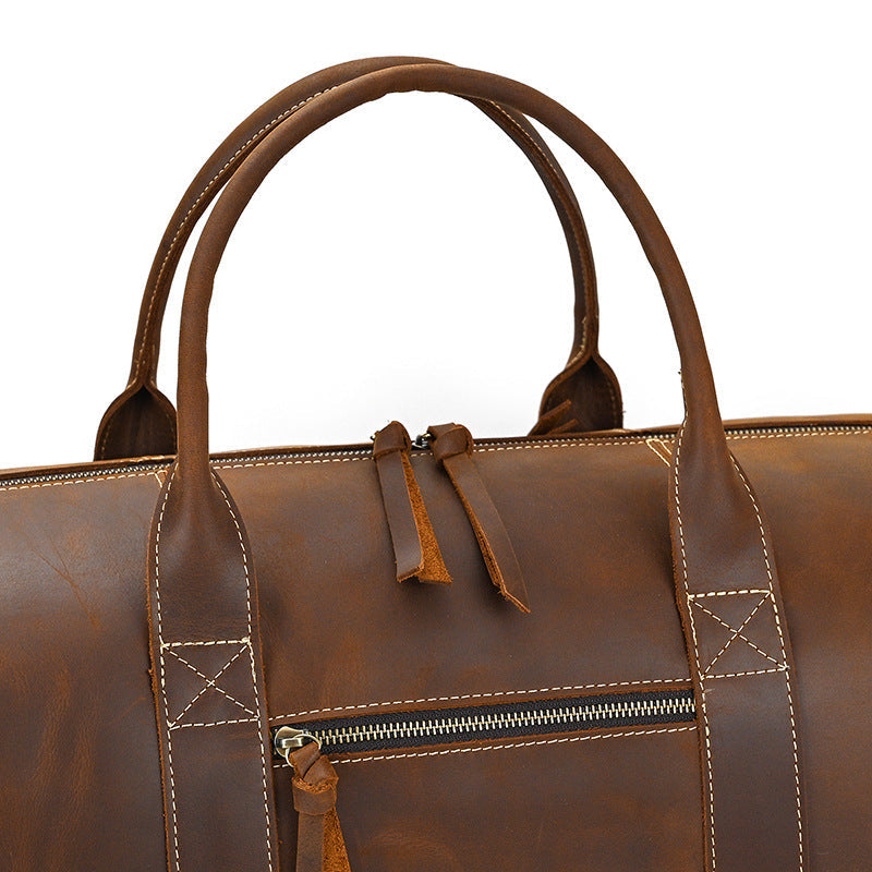 MARNOVAN™ Genuine Leather Executive Travel Bag