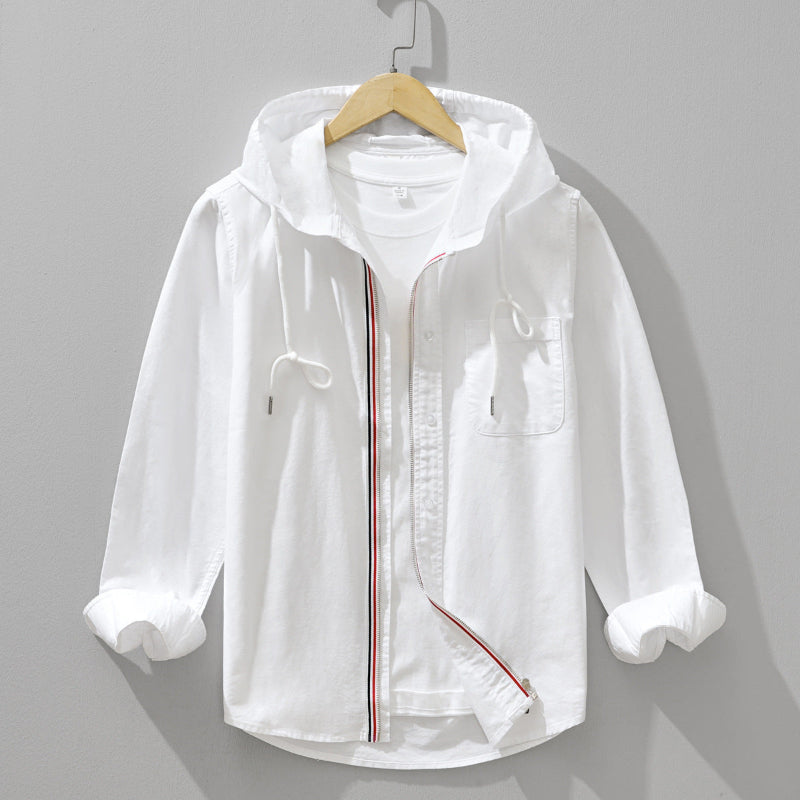 KORVYN™ Linen and Cotton Sweatshirt