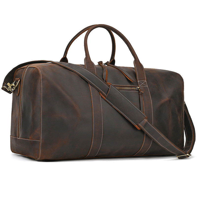 MARNOVAN™ Genuine Leather Executive Travel Bag