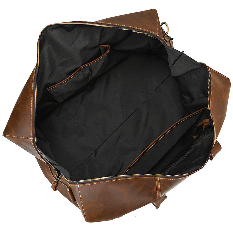 MARNOVAN™ Genuine Leather Executive Travel Bag