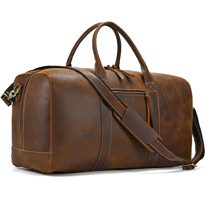MARNOVAN™ Genuine Leather Executive Travel Bag