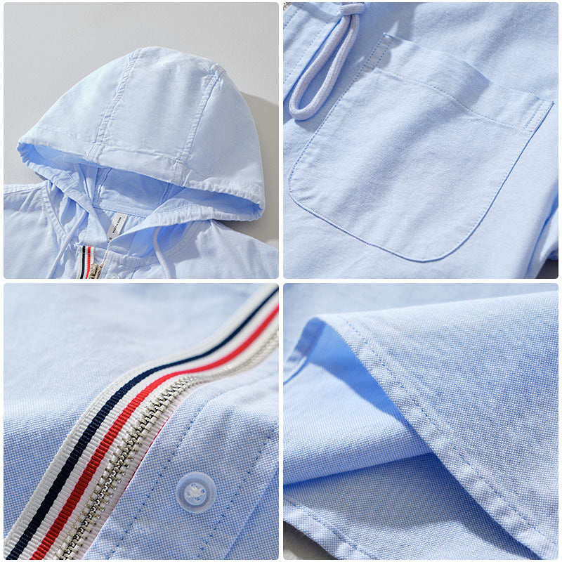 KORVYN™ Linen and Cotton Sweatshirt