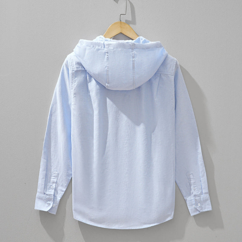 KORVYN™ Linen and Cotton Sweatshirt