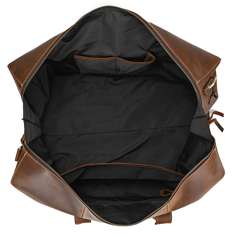 MARNOVAN™ Genuine Leather Executive Travel Bag