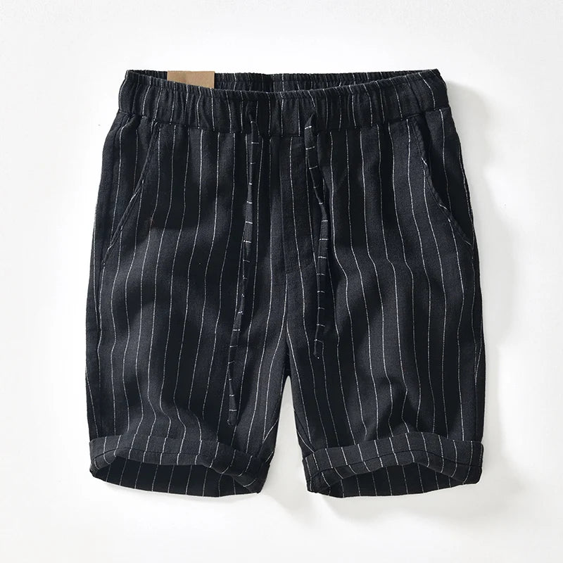 Elward Style™ Cotton and Linen Shorts