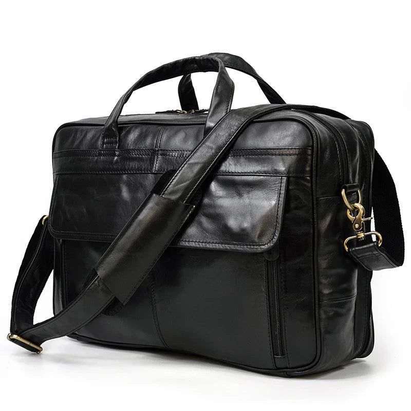 ORENVIS™ Genuine Leather Briefcase