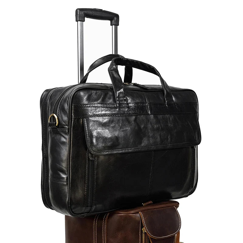 ORENVIS™ Genuine Leather Briefcase